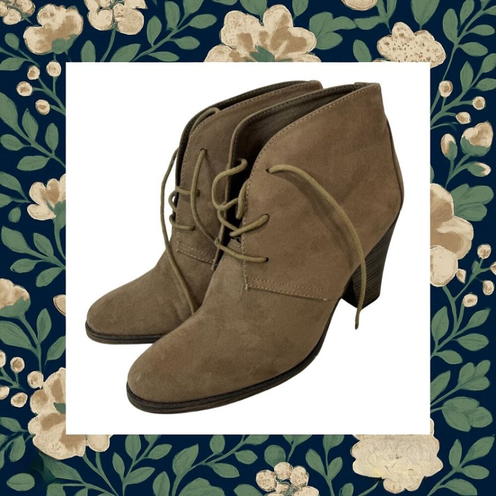 MIA Suede Heeled boots